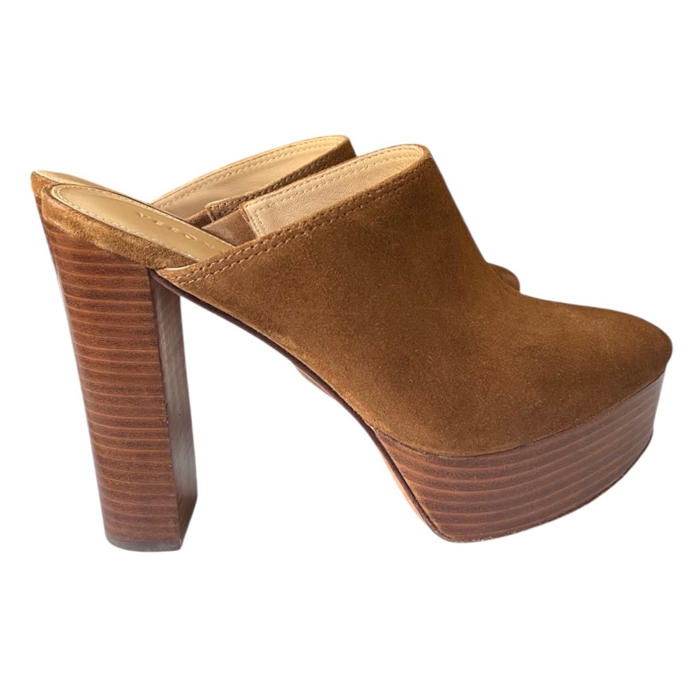 Veronica Beard Maren platform mules 6.5